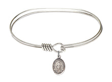 Load image into Gallery viewer, Our Lady of the Undoer of Knots Custom Bangle - Silver

