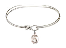 Load image into Gallery viewer, St. Daria Custom Bangle - Silver
