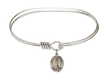 Load image into Gallery viewer, Our Lady of Kibeho Custom Bangle - Silver
