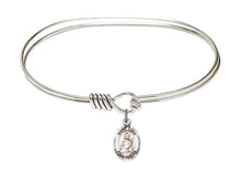 Load image into Gallery viewer, St. Lucy Custom Bangle - Silver

