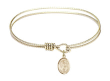 Load image into Gallery viewer, St. Nicholas Custom Bangle - Gold Filled

