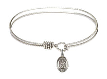 Load image into Gallery viewer, St. James the Greater Custom Bangle - Silver
