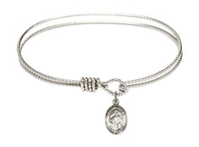 Load image into Gallery viewer, St. Ursula Custom Bangle - Silver

