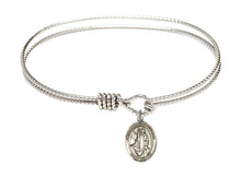 Load image into Gallery viewer, St. Anthony of Egypt Custom Bangle - Silver
