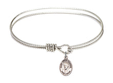 Load image into Gallery viewer, St. Peter Canisius Custom Bangle - Silver
