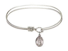 Load image into Gallery viewer, St. Seraphina Custom Bangle - Silver
